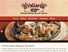 Tablet Screenshot of elvallarta.net